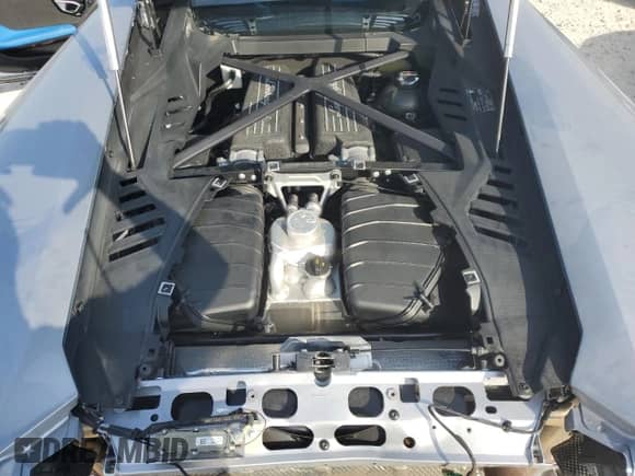 2021 Lamborghini Huracan with VIN ZHWUF5ZF2MLA17322, listed as a Copart auction lot 74884884 with 11,078 mi miles and Non repairable. Bid and sale history available at DreamBid. Image 11.
