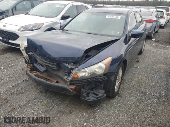 2010 Honda Accord LX-P с VIN 1HGCP2F49AA151026, выставлен на аукционе Copart как лот 83921795 с пробегом 141 558 миль миль и На запчасти • Non repairable. История ставок и продаж доступна на DreamBid. Изображение 1.