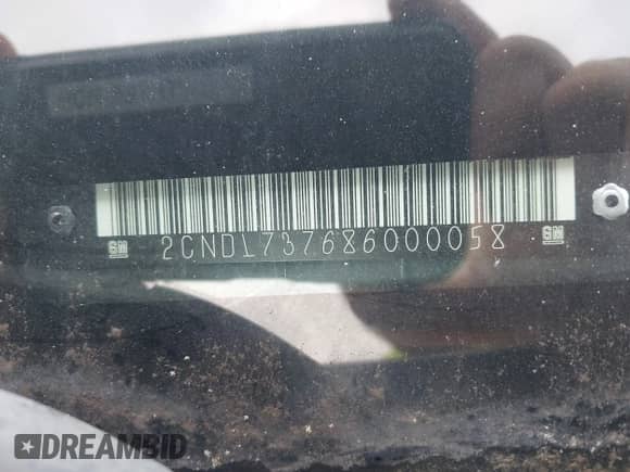 2008 Chevrolet Equinox Sport с VIN 2CNDL737686000058, выставлен на аукционе IAAI как лот 42462692 с пробегом Не указан миль и . История ставок и продаж доступна на DreamBid. Изображение 9.