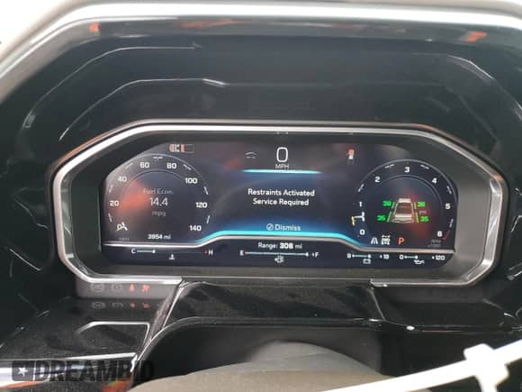 2024 Chevrolet Silverado 1500 LTZ with VIN 1GCUDGEL3RZ336087, listed as a Copart auction lot 50450265 with 3,954 mi miles and Salvage title. Bid and sale history available at DreamBid. Image 9.