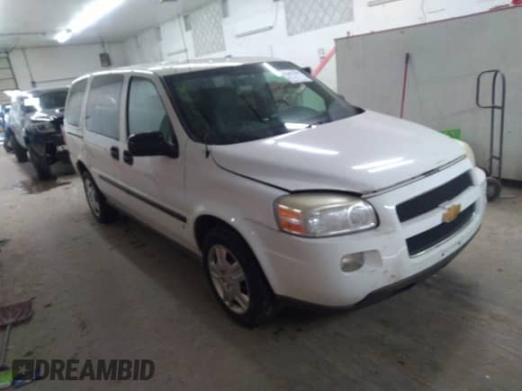 2008 Chevrolet Uplander Cargo с VIN 1GBDV13138D211828, выставлен на аукционе IAAI как лот 41607439 с пробегом 191 224 миль миль и . История ставок и продаж доступна на DreamBid. Изображение 1.