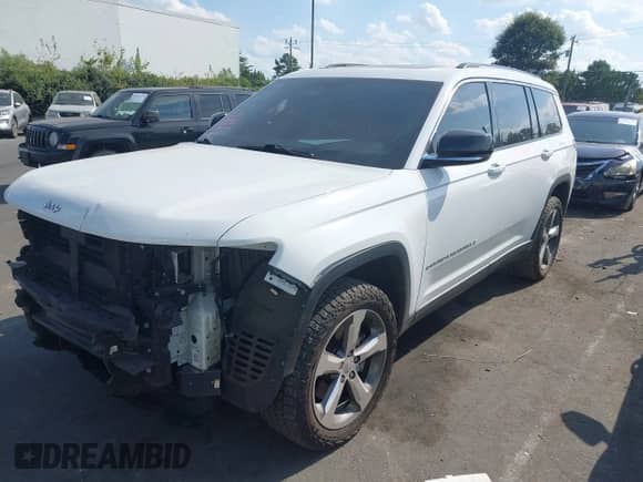 2021 Jeep Grand Cherokee Limited with VIN 1C4RJJBG2M8115565, listed as a IAAI auction lot 43274724 with 70,202 mi miles and . Bid and sale history available at DreamBid. Image 18.