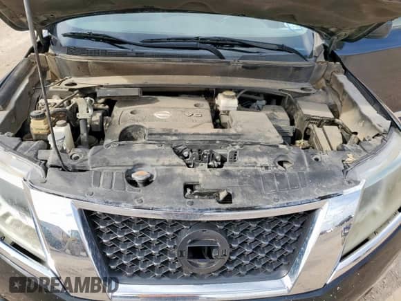 2013 Nissan Pathfinder SV z VIN 5N1AR2MN6DC604535, wystawiony jako Copart lot #81406385 z przebiegiem 132 906 mil mil oraz Szkoda całkowita • Salvage title. Historia ofert i sprzedaży dostępna na DreamBid. Obrazek 12.