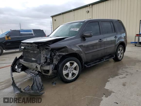 2014 Honda Pilot EX-L with VIN 5FNYF3H68EB001658, listed as a Copart auction lot 47936035 with 197,431 mi miles and Salvage title. Bid and sale history available at DreamBid. Image 1.