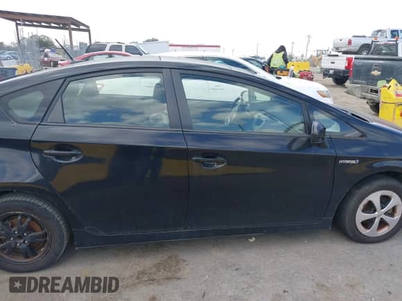 2013 Toyota Prius One with VIN JTDKN3DU3D1624674, listed as a IAAI auction lot 43428924 with 212,526 mi miles and . Bid and sale history available at DreamBid. Image 13.