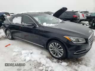 2015 Hyundai Genesis 3.8L z VIN KMHGN4JE3FU062264, wystawiony jako Copart lot #38242024 z przebiegiem 137 229 mil mil oraz Szkoda całkowita • Salvage title. Historia ofert i sprzedaży dostępna na DreamBid. Obrazek 4.