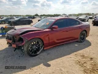 2020 Dodge Charger Scat Pack with VIN 2C3CDXGJXLH112544, listed as a Copart auction lot 81606975 with Not provided miles and Salvage title. Bid and sale history available at DreamBid. Image 1.