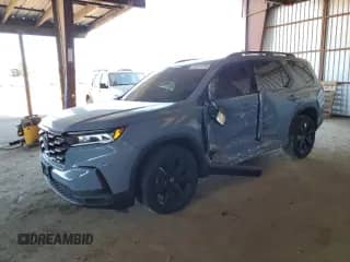 2025 Honda Pilot Black Edition с VIN 5FNYG1H95SB003519, выставлен на аукционе Copart как лот 50311175 с пробегом 5 519 миль миль и Списание • Salvage title. История ставок и продаж доступна на DreamBid. Изображение 1.