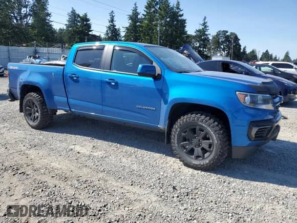 2021 Chevrolet Colorado 4WD LT с VIN 1GCGTCENXM1191289, выставлен на аукционе Copart как лот 58022425 с пробегом 43 818 миль миль и Списание • Salvage title. История ставок и продаж доступна на DreamBid. Изображение 4.