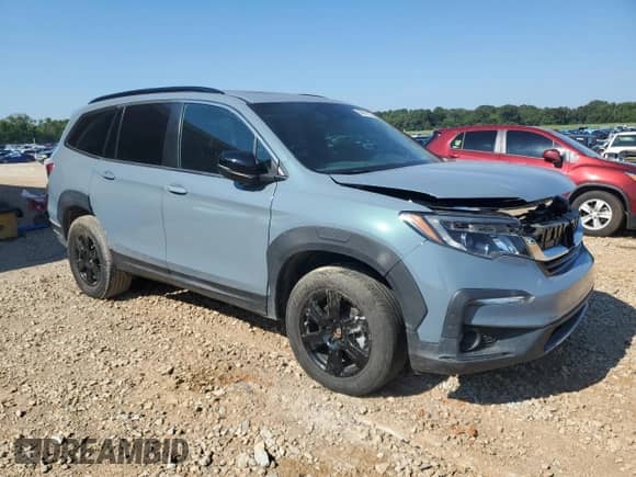 2022 Honda Pilot TrailSport с VIN 5FNYF6H88NB081272, выставлен на аукционе Copart как лот 69401935 с пробегом 15 787 миль миль и Чистый • Clean title. История ставок и продаж доступна на DreamBid. Изображение 4.