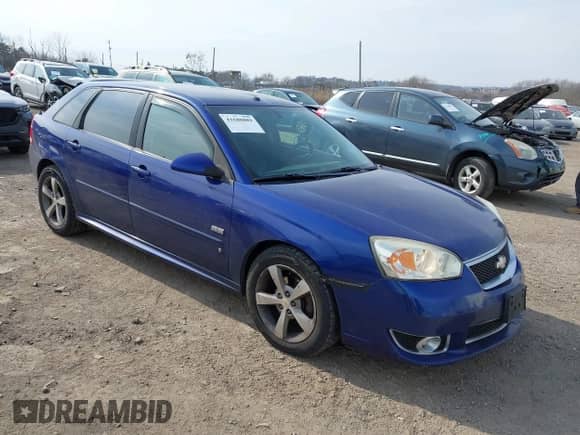 2006 Chevrolet Malibu Maxx SS с VIN 1G1ZW63166F220206, выставлен на аукционе IAAI как лот 41688089 с пробегом 146 703 миль миль и . История ставок и продаж доступна на DreamBid. Изображение 1.