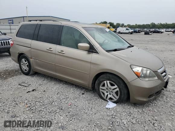 2007 Honda Odyssey EX-L с VIN 5FNRL38747B102897, выставлен на аукционе Copart как лот 71688555 с пробегом 143 789 миль миль и Списание • Salvage title. История ставок и продаж доступна на DreamBid. Изображение 4.