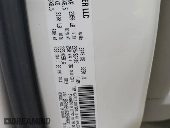 2009 Dodge Grand Caravan SXT with VIN 2D8HN54169R584641, listed as a Copart auction lot 49898095 with 201,458 mi miles and Salvage title. Bid and sale history available at DreamBid. Image 14.