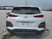 2020 Hyundai Kona SE with VIN KM8K12AA8LU407632, listed as a Copart auction lot 71706945 with 93,796 mi miles and Salvage title. Bid and sale history available at DreamBid. Image 6.