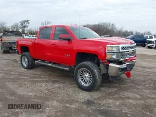 2014 Chevrolet Silverado 1500 LT with VIN 3GCUKREC7EG427441, listed as a IAAI auction lot 41576731 with 145,127 mi miles and . Bid and sale history available at DreamBid. Image 1.