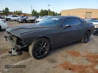 2020 Dodge Challenger SXT with VIN 2C3CDZAG2LH218382, listed as a Copart auction lot 80453135 with 169,498 mi miles and Salvage title. Bid and sale history available at DreamBid. Image 1.