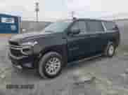 2023 Chevrolet Suburban LS z VIN 1GNSKBKD0PR157121, wystawiony jako Copart lot #63974745 z przebiegiem 184 273 mil mil oraz Czysty tytuł • Clean title. Historia ofert i sprzedaży dostępna na DreamBid. Obrazek 1.