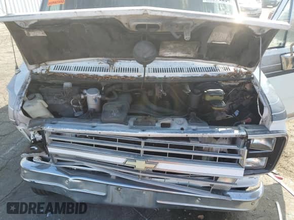 1990 Chevrolet Chevy Van with VIN 1GBEG25K0L7167885, listed as a Copart auction lot 72575264 with 231,827 mi miles and Salvage title. Bid and sale history available at DreamBid. Image 13.
