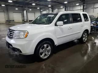 2014 Honda Pilot EX-L with VIN 5FNYF4H5XEB037073, listed as a Copart auction lot 87197465 with 205,646 mi miles and Non repairable. Bid and sale history available at DreamBid. Image 1.