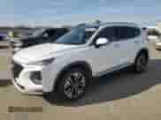 2019 Hyundai Santa Fe Limited z VIN 5NMS53AA9KH016803, wystawiony jako Copart lot #41851165 z przebiegiem 178 432 mil mil oraz Szkoda całkowita • Salvage title. Historia ofert i sprzedaży dostępna na DreamBid. Obrazek 1.