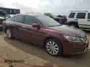 2014 Honda Accord EX-L with VIN 1HGCR3F80EA034718, listed as a Copart auction lot 69435015 with 79,622 mi miles and Clean title. Bid and sale history available at DreamBid. Image 4.