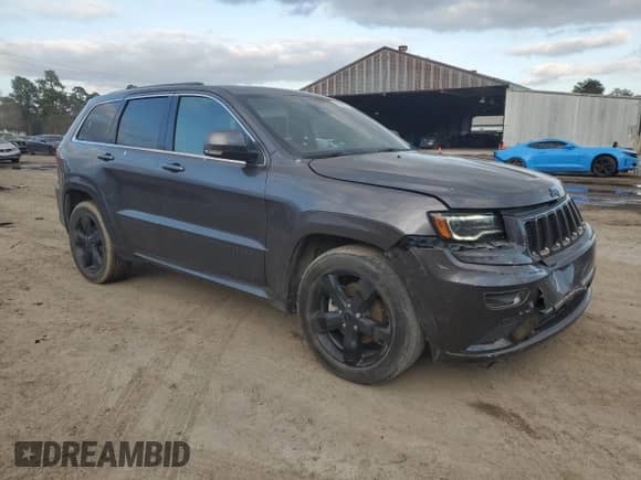 2016 Jeep Grand Cherokee High Altitude with VIN 1C4RJECG9GC500273, listed as a Copart auction lot 43599335 with 90,514 mi miles and Salvage title. Bid and sale history available at DreamBid. Image 4.