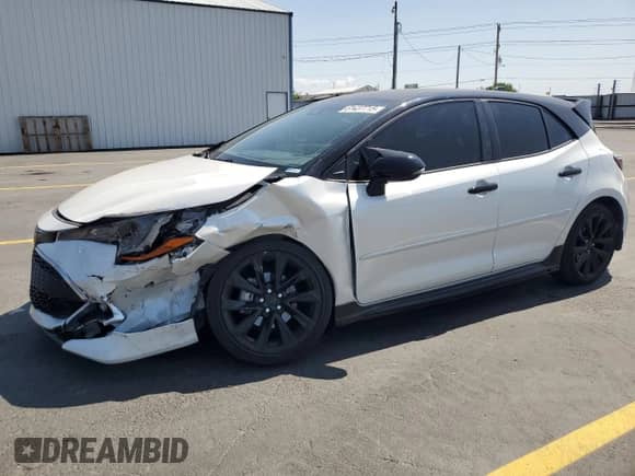 2021 Toyota Corolla XSE с VIN JTNC4MBE4M3145074, выставлен на аукционе Copart как лот 61437715 с пробегом 33 617 миль миль и Списание • Salvage title. История ставок и продаж доступна на DreamBid. Изображение 1.