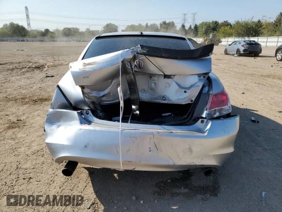 2009 Honda Accord EX-L with VIN 1HGCP36829A021707, listed as a Copart auction lot 80503595 with 158,399 mi miles and Salvage title. Bid and sale history available at DreamBid. Image 6.