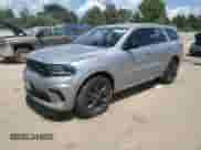 2021 Dodge Durango SXT Plus with VIN 1C4RDJAG7MC522352, listed as a Copart auction lot 62340385 with 76,593 mi miles and Salvage title. Bid and sale history available at DreamBid. Image 1.