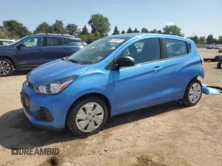 2018 Chevrolet Spark LS with VIN KL8CB6SA0JC475754, listed as a Copart auction lot 67980615 with 100,803 mi miles and Salvage title. Bid and sale history available at DreamBid. Image 1.