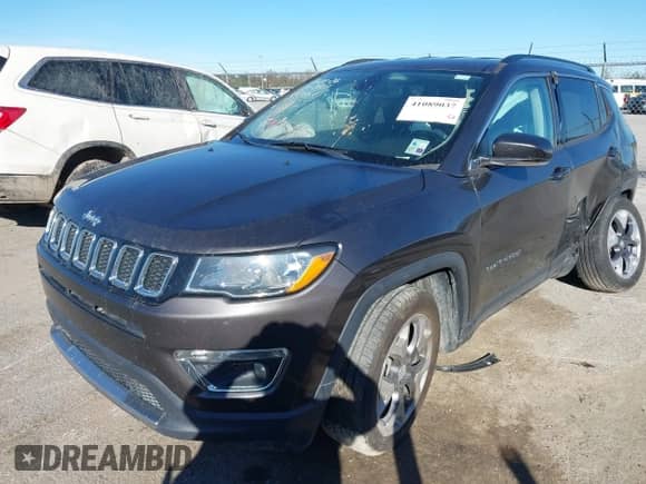 2020 Jeep Compass Limited с VIN 3C4NJCCBXLT128660, выставлен на аукционе IAAI как лот 41089037 с пробегом 125 714 миль миль и . История ставок и продаж доступна на DreamBid. Изображение 2.