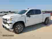2024 Chevrolet Silverado 1500 LT with VIN 2GCUDDED9R1170562, listed as a Copart auction lot 69700495 with 24,850 mi miles and Salvage title. Bid and sale history available at DreamBid. Image 1.