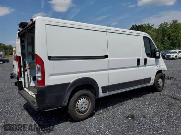2025 Ram ProMaster Cargo Tradesman с VIN 3C6LRVVG9SE516820, выставлен на аукционе Copart как лот 60319315 с пробегом Не указан миль и Списание • Salvage title. История ставок и продаж доступна на DreamBid. Изображение 3.