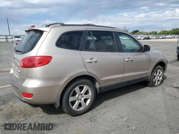 2007 Hyundai Santa Fe SE with VIN 5NMSH73EX7H106645, listed as a Copart auction lot 66226395 with 226,893 mi miles and Clean title. Bid and sale history available at DreamBid. Image 3.