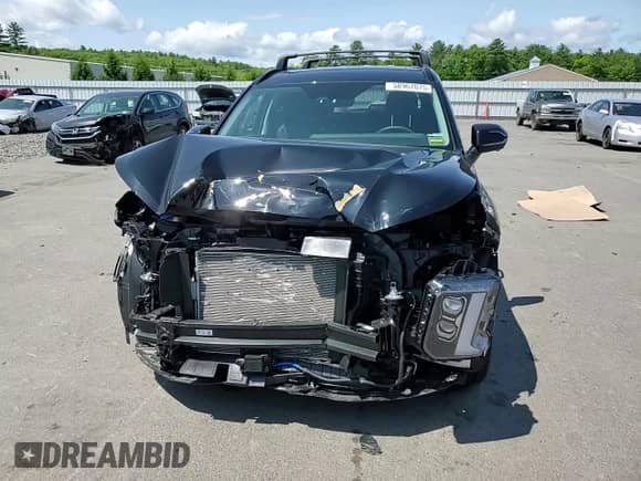 2025 Hyundai Palisade XRT with VIN KM8R3DGE6SU903851, listed as a Copart auction lot 58967075 with 5,965 mi miles and Salvage title. Bid and sale history available at DreamBid. Image 15.