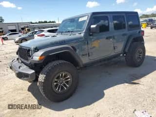 2024 Jeep Wrangler Willys with VIN 1C4RJXDN0RW120393, listed as a Copart auction lot 65973275 with 23,544 mi miles and Salvage title. Bid and sale history available at DreamBid. Image 1.