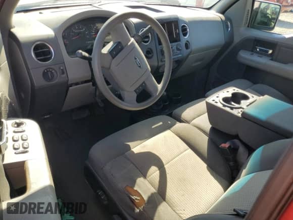 2007 Ford F-150 STX with VIN 1FTRX14W67FA80757, listed as a Copart auction lot 81776795 with Not provided miles and Salvage title. Bid and sale history available at DreamBid. Image 8.