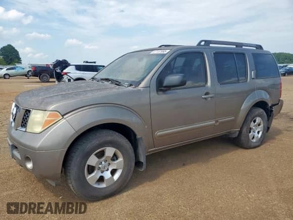 2006 Nissan Pathfinder SE с VIN 5N1AR18U76C656805, выставлен на аукционе Copart как лот 67137995 с пробегом 152 957 миль миль и Списание • Salvage title. История ставок и продаж доступна на DreamBid. Изображение 1.