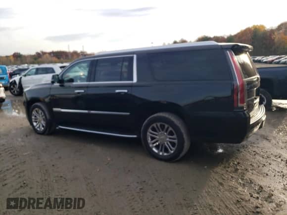 2018 Cadillac Escalade with VIN 1GYS4GKJ4JR265958, listed as a Copart auction lot 77600504 with 204,453 mi miles and Salvage title. Bid and sale history available at DreamBid. Image 2.