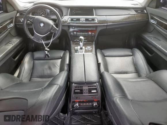 2013 BMW 7 Series 740Li with VIN WBAYE4C54DD137442, listed as a Copart auction lot 67275235 with 145,937 mi miles and Clean title. Bid and sale history available at DreamBid. Image 8.