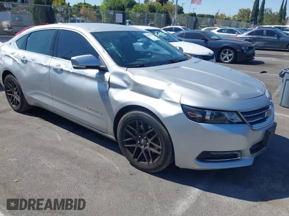 2018 Chevrolet Impala LT with VIN 2G1105SA5J9160723, listed as a IAAI auction lot 42955069 with 147,497 mi miles and . Bid and sale history available at DreamBid. Image 1.