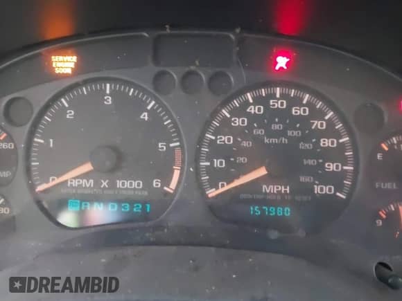 2003 Chevrolet Blazer LS with VIN 1GNDT13XX3K167585, listed as a IAAI auction lot 43350748 with 157,980 mi miles and . Bid and sale history available at DreamBid. Image 7.