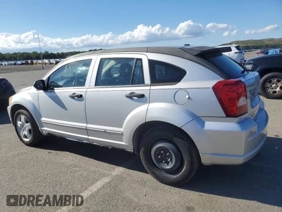 2008 Dodge Caliber SXT with VIN 1B3HB48B08D573237, listed as a Copart auction lot 70745875 with 110,982 mi miles and Salvage title. Bid and sale history available at DreamBid. Image 2.