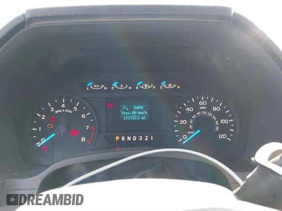 2017 Ford F-150 XL z VIN 1FTMF1E83HKD51909, wystawiony jako IAAI lot #41757955 z przebiegiem 173 752 mil mil oraz . Historia ofert i sprzedaży dostępna na DreamBid. Obrazek 6.