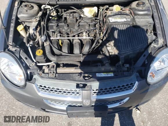 2003 Dodge Neon SE with VIN 1B3ES26C73D214222, listed as a Copart auction lot 75835374 with 181,483 mi miles and Salvage title. Bid and sale history available at DreamBid. Image 12.