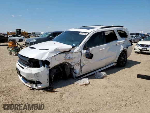 2020 Dodge Durango GT Plus z VIN 1C4RDHDG8LC119855, wystawiony jako Copart lot #71542215 z przebiegiem 75 735 mil mil oraz Szkoda całkowita • Salvage title. Historia ofert i sprzedaży dostępna na DreamBid. Obrazek 1.