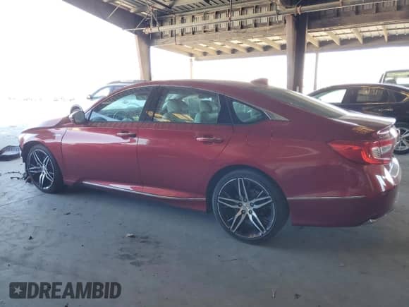 2021 Honda Accord Touring с VIN 1HGCV3F94MA003278, выставлен на аукционе Copart как лот 70872655 с пробегом 39 914 миль миль и Списание • Salvage title. История ставок и продаж доступна на DreamBid. Изображение 2.