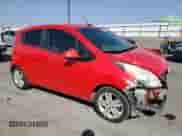 2015 Chevrolet Spark LS with VIN KL8CB6S99FC722511, listed as a Copart auction lot 80515985 with 110,406 mi miles and Salvage title. Bid and sale history available at DreamBid. Image 4.