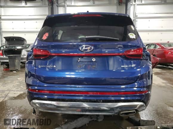 2021 Hyundai Santa Fe Calligraphy с VIN 5NMS5DAL9MH355443, выставлен на аукционе Copart как лот 47257535 с пробегом 53 855 миль миль и Списание • Salvage title. История ставок и продаж доступна на DreamBid. Изображение 6.