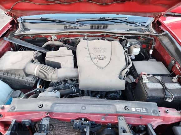 2019 Toyota Tacoma SR5 with VIN 3TMAZ5CN5KM111819, listed as a Copart auction lot 81325625 with 52,300 mi miles and Salvage title. Bid and sale history available at DreamBid. Image 11.